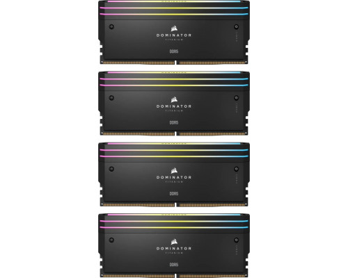 Corsair Dominator Titanium RGB, DDR5, 64 GB, 6000MHz, CL36 (CMP64GX5M4B6000C36)