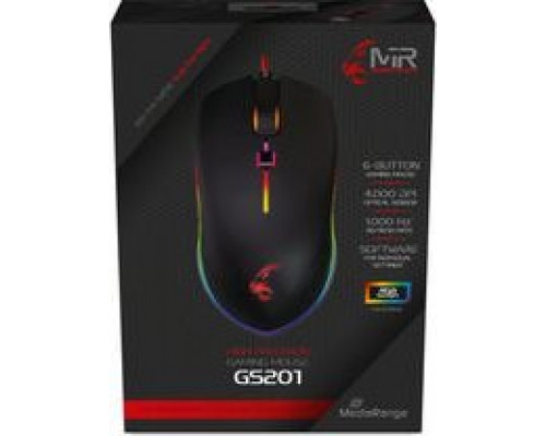 MediaRange MOUSE USB OPTICAL BLACK/MRGS201 MEDIARANGE