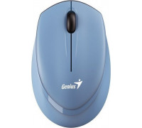 Genius Genius NX-7009, 1200DPI, 2.4 [GHz], optyczna, 3kl., bezprzewodowa, niebieska, 1 szt AA, Blue-Eye sensor, symetryczna