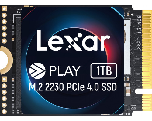 SSD 1TB SSD Lexar Play 1TB M.2 2230 PCI-E x4 Gen4 NVMe (LNMPLAY001T-RNNNG)