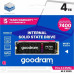 SSD 4TB SSD GoodRam PX700 4TB M.2 2280 PCI-E x4 Gen4 NVMe (SSDPR-PX700-04T-80)