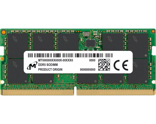 Crucial Micron MTC20C2085S1TC48BR, 32 GB, 1 x 32 GB, DDR5, 4800 MHz