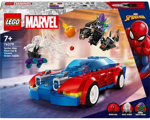 LEGO Marvel Wyścigówka Spider-Mana i Zielony Goblin (76279)