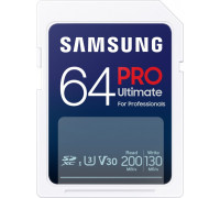 SD  Samsung Pro Ultimate SDXC 64 GB UHS-I U3 V30 (MB-SY64S/WW)