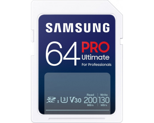 SD  Samsung Pro Ultimate SDXC 64 GB UHS-I U3 V30 (MB-SY64S/WW)