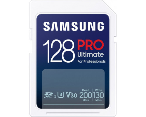 SD  Samsung Pro Ultimate SDXC 128 GB UHS-I U3 V30 (MB-SY128S/WW)