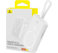 Baseus magnetyczny Baseus Magnetic Mini 10000mAh 20W MagSafe (biały)