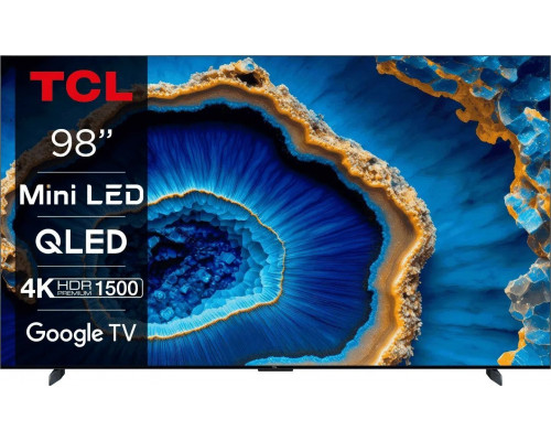 TCL 98C805 QLED 98" 4K Ultra HD Google TV