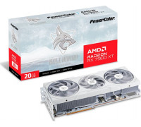 *RX7900XT Power Color Hellhound Radeon RX 7900 XT Spectral White 20GB GDDR6 (RX 7900 XT 20G-L/OC/WHITE)