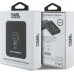 Karl Lagerfeld Karl Lagerfeld indukcyjny KLPBM5KIOTTGK 5000mAh black/black NFT Outline Ikonik MagSafe