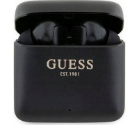 Guess Guess Printed Logo - Bluetooth TWS + etui ładujące (black)