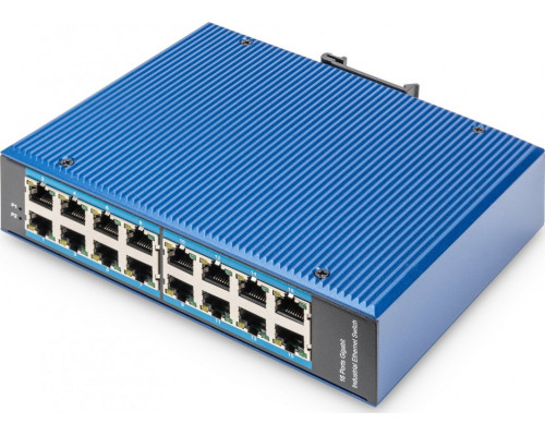 Switch Digitus Switch DIGITUS Indust.16-Port Gigabit Switch Un
