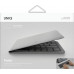 Uniq UNIQ Forio foldable Bluetooth keyboard grey/chalk grey