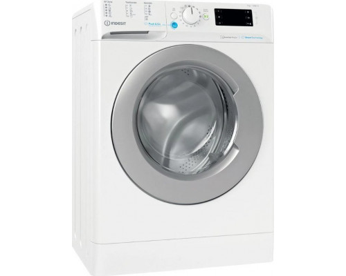 Indesit INDESIT | BWSE 71295X WSV EU | Washing machine | Energy efficiency class B | Front loading | Washing capacity 7 kg | 1200 RPM | Depth 43.5 cm | Width 59.5 cm | Display | Large digit | White