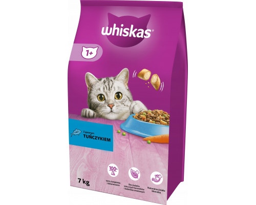 Whiskas WHISKAS Cat Adult Sucha Food z tuńczykiem 7kg