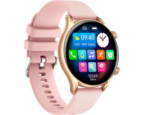 Smartwatch myPhone myPhone Watch EL różowo/złoty