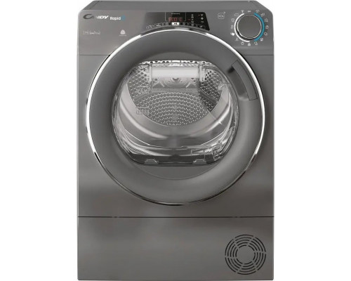 Power Color Candy | RO4 H7A2TCERX-S | Dryer Machine | Energy efficiency class A++ | Front loading | 7 kg | TFT | Depth 46.5 cm | Wi-Fi | Grey
