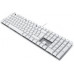 Cherry CHERRY Keyboard KC 200 MX MX2A SILENT RED [DE] white/silver MX2A SILENT RED Switch