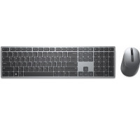 Dell Dell Premier Multi-Device Keyboard and Mouse | KM7321W | Keyboard and Mouse Set | Wireless | Ukrainian | Titanium Gray | 2.4 GHz, Bluetooth 5.0