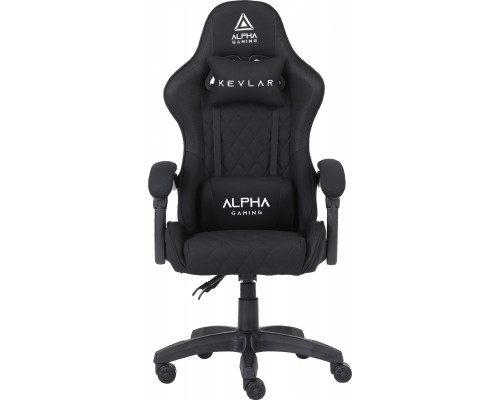 Alpha Gaming Kevlar Black Tkanina Materiał