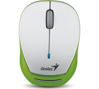 Genius GENIUS myš MicroTraveler 9000R V3/ 1200 dpi/ bezdrátová/ dobíjecí/ bílozelená