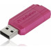 Pendrive Verbatim Verbatim USB flash disk, USB 2.0, 128GB, Store,N,Go PinStripe, różowy, 49460, do archiwizacji danych