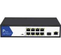 Switch Value  VALUE PoE+ Gigabit Ethernet, 8+2 porty Uplink (1x GbE + 1x SFP)