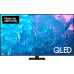 Samsung SAMSUNG GQ-85Q70C, QLED television (214 cm (85 inches), titanium, UltraHD/4K, HDMI 2.1, twin tuner, 100Hz panel)