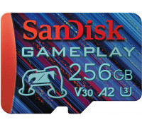 SD  SanDisk GamePlay MicroSDXC 256 GB Class 10 UHS-I/U3 A2 V30 (SDSQXAV-256G-GN6XN)