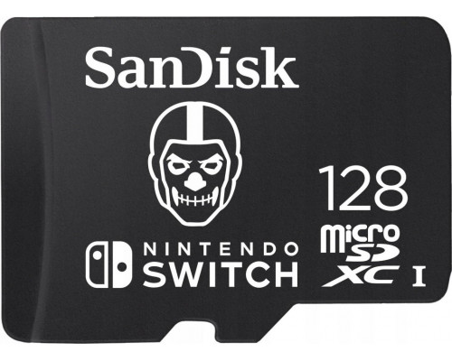 SD  SanDisk Nintendo Switch MicroSDXC 128 GB Class 10 UHS-I/U3 (SDSQXAO-128G-GN6ZG)