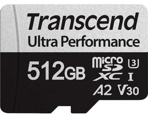 SD  Transcend 340S MicroSDXC 512 GB Class 10 UHS-I/U3 A2 V30 (TS512GUSD340S)