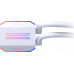 Phanteks PHANTEKS Glacier One 240D30 DRGB AIO Liquid CPU Cooler, White