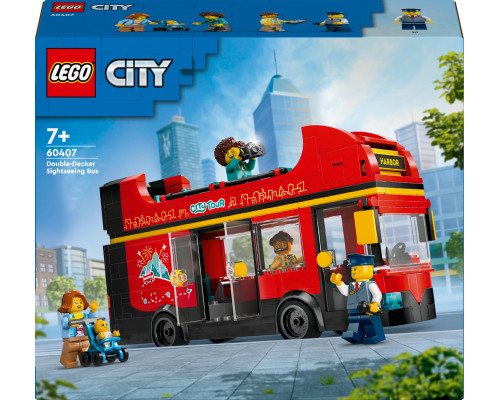 LEGO City Red Double-Decker Sightseeing Bus (60407)