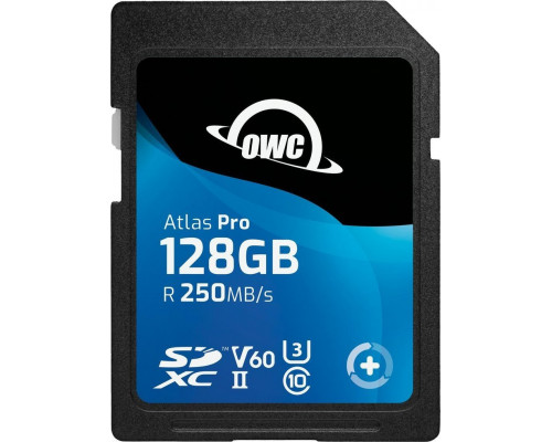 SD  OWC Atlas Pro SDXC 128 GB Class 10 UHS-II/U3 V60 (OWCSDV60P0128)