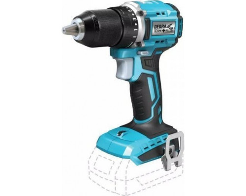 Dedra CORDLESS DRILL BEZSZCZ. 18V 0*AH SAS+ALL (1 SZT)