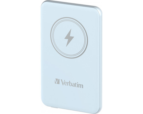 Verbatim Verbatim Charge 'n' Go Magnetic Wireless 5000mAh USB-C PD 3.0 Blue