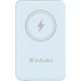 Verbatim Verbatim Charge 'n' Go Magnetic Wireless 5000mAh USB-C PD 3.0 Blue