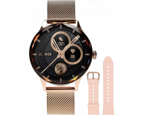 Smartwatch Garett Garett Viva Smartwatch, Gold steel