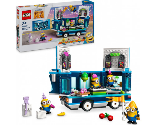 LEGO Klocki Minions 75581 Imprezowy autobus minionków