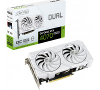 *RTX4070Super AMD Dual GeForce RTX 4070 SUPER EVO White OC 12GB GDDR6X (DUAL-RTX4070S-O12G-EVO-WHITE)