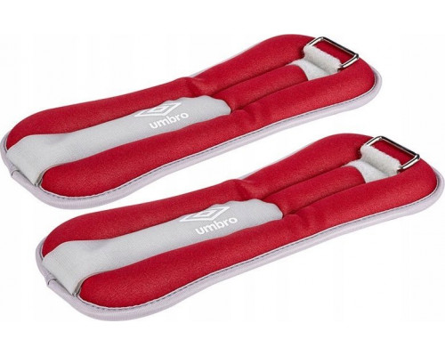 Umbro Umbro - Svari potītēm un plaukstas locītavām 2x1 kg (sarkans)