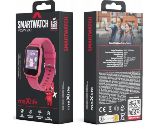 Smartwatch MaxLife  Maxlife smartwatch Kids MXSW-200 rose