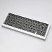 Ducky Ducky Outlaw 65 Gaming-Keyboard, Barebone - Silver (ISO)