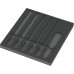 Wera Wera 9883 foam insert for PFERD files set 1, empty (black/grey, for Tool Rebel workshop trolley)