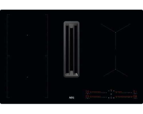 AEG AEG CCE84543CB hob with integrated extractor fan