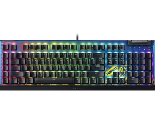 Razer BlackWidow V4 X Fortnite Edition Yellow (RZ03-04703600-R3M1)