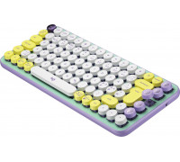 Logitech Logitech POP Keys - Tastatur - kabellos - Bluetooth LE, Bluetooth 5.1 - QWERTY - Pan-Nordic - Tastenschalter: Brown Tactile - Daydream