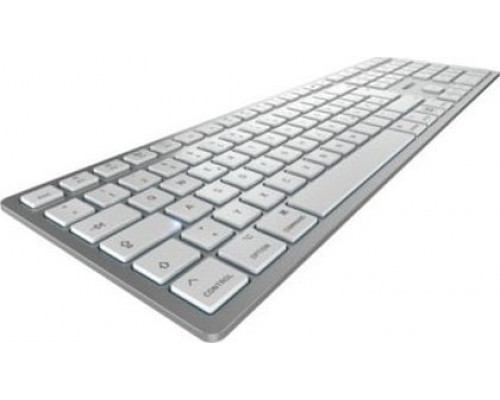 Cherry CHERRY KW 9100 SLIM FOR MAC klawiatura USB + Bluetooth QWERTY Angielski Srebrny