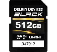 SD  Delkin Black Rugged SDXC 512 GB Class 10 UHS-II V90 (DSDBV90512BX)
