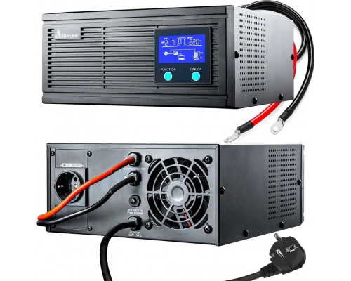 UPS ExtraLink EXTRALINK PIORUN 3000VA/2100W PURE SINE WAVE POWER INVERTER (BATTERY VOLTAGE:24VDC) CABLES NOT INCLUDED